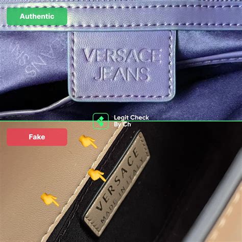 is versace collection fake|versace authentication check by ch.